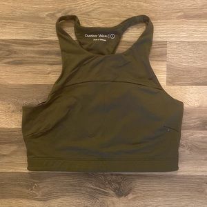 Outdoor Voices MoveFree crop - forest green